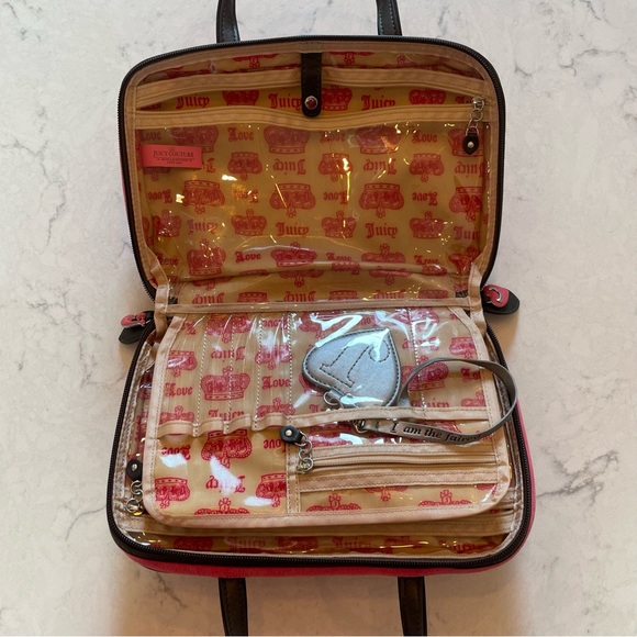 VINTAGE ❤️ Juicy Couture Makeup Case RARE ✨ - Picture 4 of 12